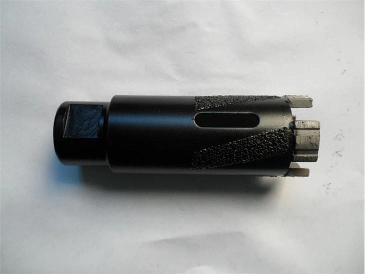 Turbo Core Bit with Vacuum Brazing Body